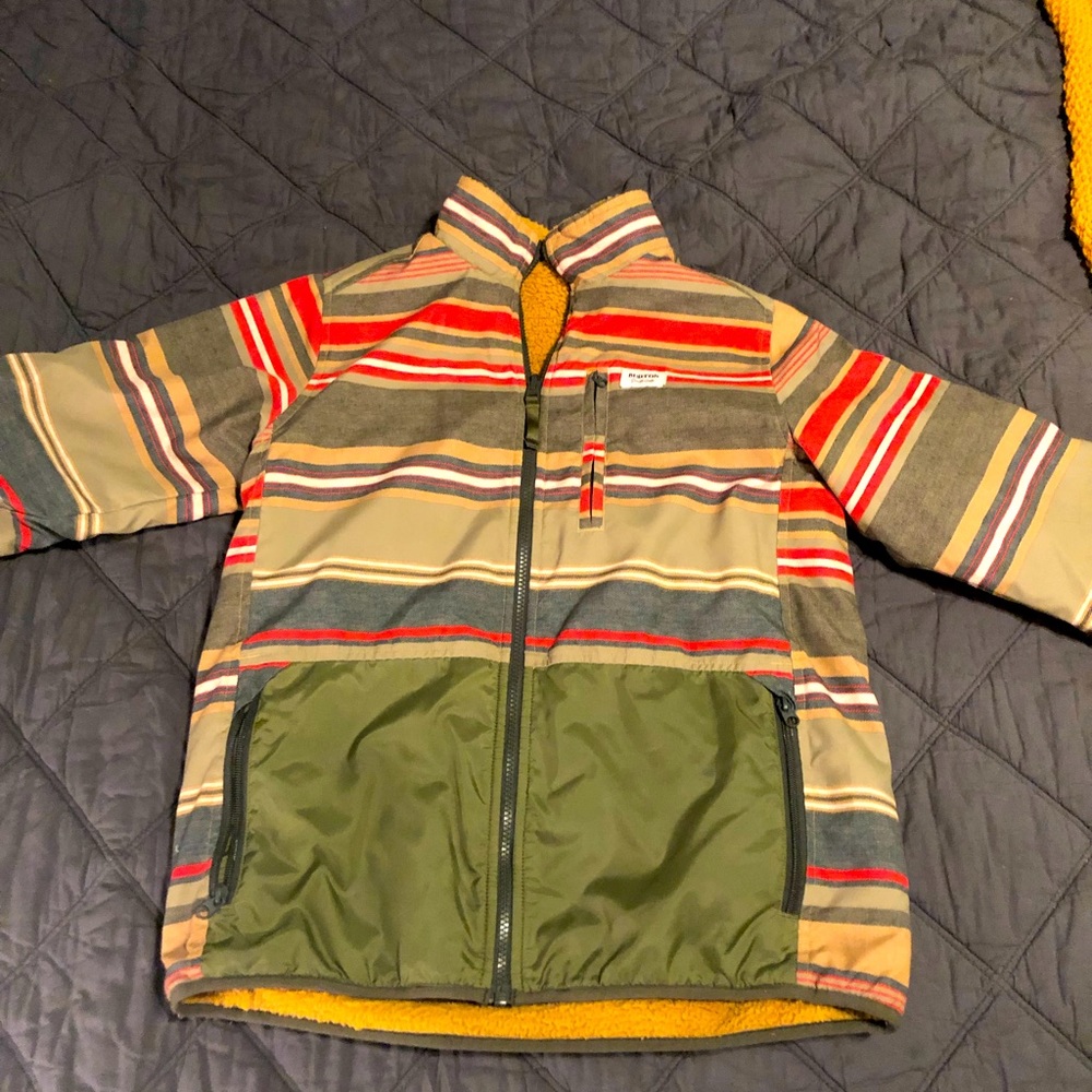 Burton Boys' Snooktwo Reversible Fleece Jacket
